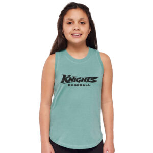 Knights Baseball LAT Girls Relaxed Fine Jersey Tank-Saltwater