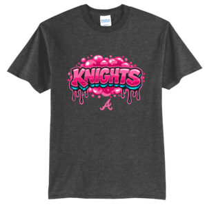 Knights Baseball Unisex Short Sleeve Tee-Dark Heather Grey