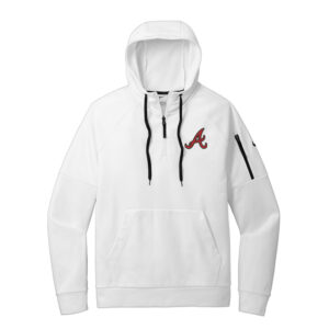 Knights Baseball Nike Therma-FIT Pocket 1/4-Zip Fleece Hoodie Men-White