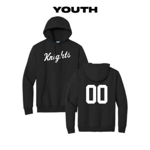 32. QC Area Knights Youth Player Hoodie-Black