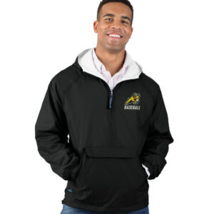 QCA Rams BB Charles River Classic Solid Pullover Adult-Black