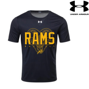 QCA Rams BB Under Armour short sleeve Men’s Team Tech Tee-Black