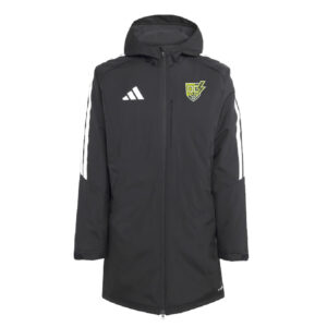 QC Strikers Soccer Adidas Tiro 26 Stadium Parka – Black