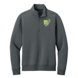 QC Strikers Soccer Mercer and Mettle Soft Spacer 1/4-Zip-Storm Grey