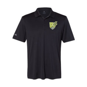 QC Strikers Soccer Adidas performance polo Men-Black