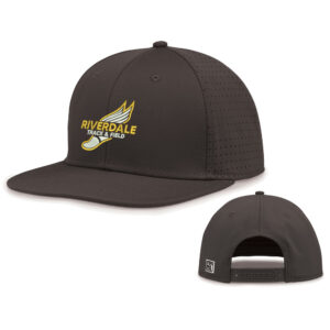 Riverdale Track Field The Game Perforated GameChanger Snapback Cap-Graphite