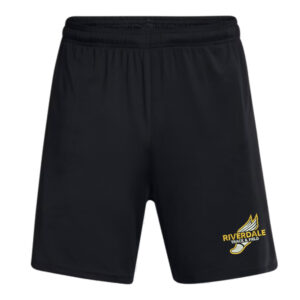 Riverdale Track Field Under Armour Men’s UA Tech Vent 7″ pocketed Shorts-Black (2x only)