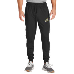 Riverdale Track Field Sport-Tek Men Sport-Wick Stretch Jogger-Black