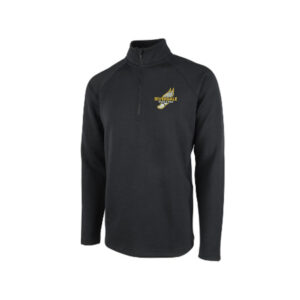 Riverdale Track Field Charles River Men’s Seaport 1/4 zip-Black
