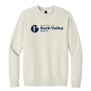 RV Health District V.I.T. Unisex Fleece Crewneck sweatshirt-Oatmeal Heather