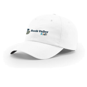 Rock Valley Kids Richardson Unstructured R-Active Lite Adjustable Cap-White