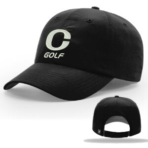 River Queen Golf Richardson Richardson Unstructured R-Active Lite Adjustable Cap Solid-Black