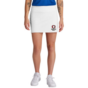 River Queen Golf Sport Tek Ladies Repeat Skort-White
