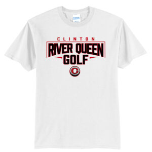 River Queen Golf Unisex Short Sleeve Tee-White