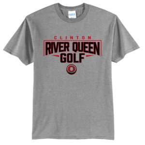 River Queen Golf Unisex Short Sleeve Tee-Athletic heather