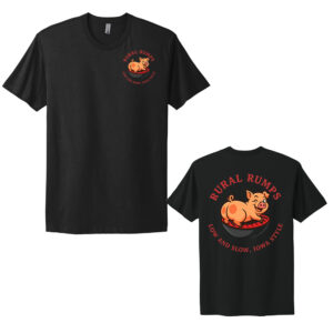 Rural Rumps Unisex Premium Short Sleeve Tee-Black