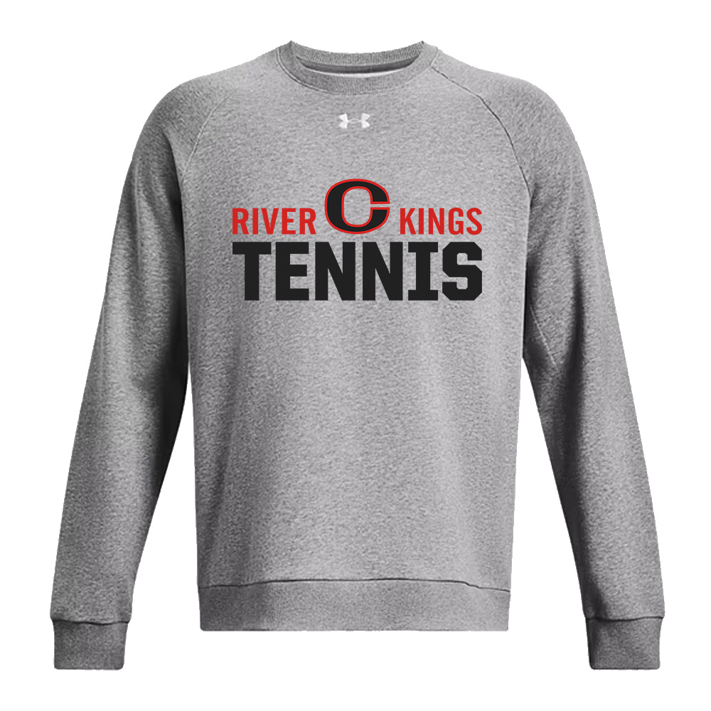 River King Tennis Under Armour UA Rival Fleece Crewneck Sweatshirt Adult-Castlerock