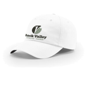 RV Athletic Trainer Richardson Unstructured R-Active Lite Adjustable Cap-White