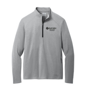 RV Athletic Trainer OGIO Men Motion 1/4-Zip-Grey Stone