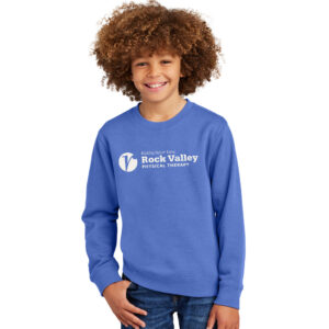 Rock Valley PT District YOUTH V.I.T. Fleece Crew-Royal Frost