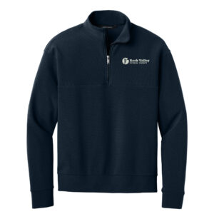 Rock Valley PT Mercer and Mettle Linear Texture 1/4-Zip-Night Navy