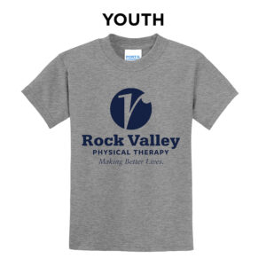Rock Valley PT Youth Short Sleeve Tee-Athletic Heather