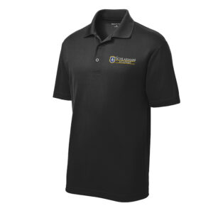 Schlarman Academy Sport-Tek PosiCharge RacerMesh Polo-Black