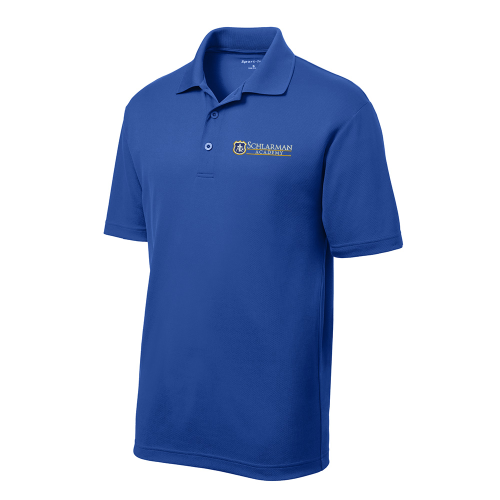 Schlarman Academy Sport-Tek PosiCharge RacerMesh Polo-Royal