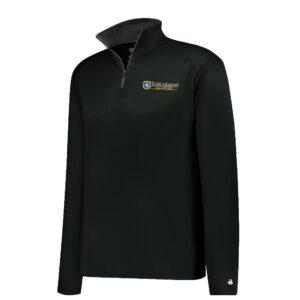 Schlarman Academy B-Core 1/4 Zip Men-Black