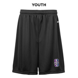 Schlarman Coments Badger B-Core YOUTH 6 Inch Short-Black