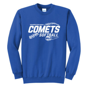 Schlarman Coments Unisex Fleece Crewneck Sweatshirt-Royal