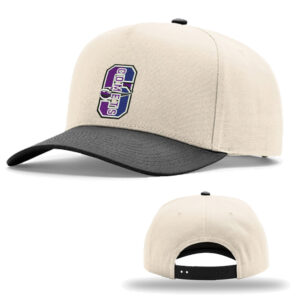 Schlarman Coments Richardson Full Fabric 5 Panel Champ Cap-Cream Black