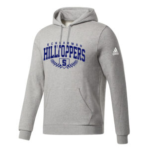 Hilltoppers BB Adidas Fleece Hooded Sweatshirt- MedGrey Heather