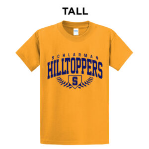 Hilltoppers BB Tall Short Sleeve Tee- Gold