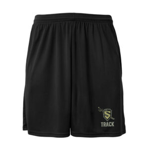 Streamwood Track Field A4 Cooling Shorts with Pockets Adult-Black