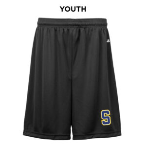 Schlarman Badger B-Core YOUTH 6 Inch Short-Black