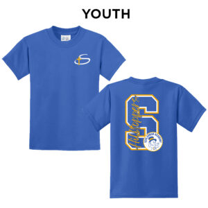 Schlarman Youth Short Sleeve Tee-Royal