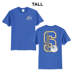 Schlarman Tall Short Sleeve Tee-Royal