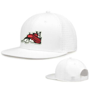 Steamer Baseball The Game Perforated GameChanger Snapback Cap-White