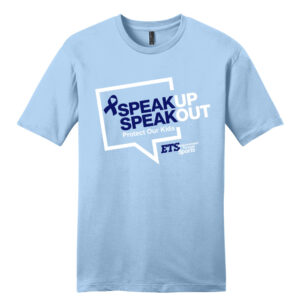 ETS Unisex Premium Short Sleeve Tee-Ice Blue