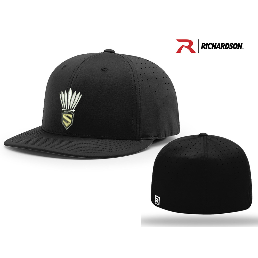 Streamwood Badminton Richardson Pro Lite FlexFit Cap -Black
