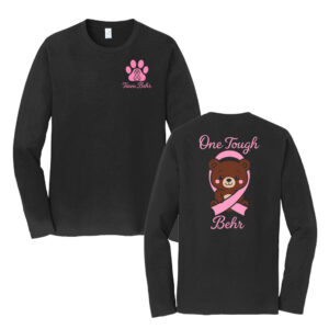 Team Behr Unisex Cotton Fan Favorite Long Sleeve Tee-Black