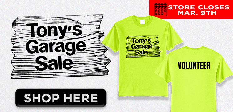 Read more about the article TONYS GARAGE SALE 2026
