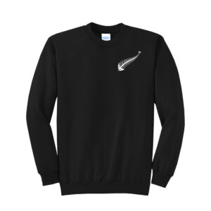 Test For Locks Unsiex Basic Crewneck Sweatshirt-Black