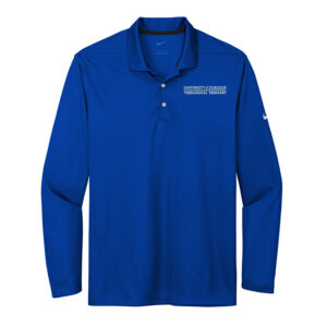 UD Theological Seminary Nike Dri-FIT Micro Pique 2.0 Long Sleeve Polo-Game Royal
