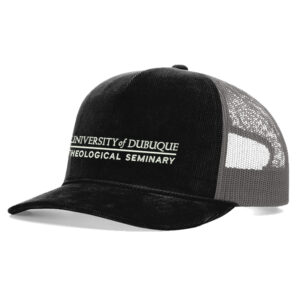 UD Theological Seminary Richardson Troutdale Corduroy Cap – Split Color-Black/Charcoal
