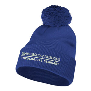 UD Theological Seminary Adidas Solid Cuffed Pom Beanie Stocking Cap – Team Royal Blue