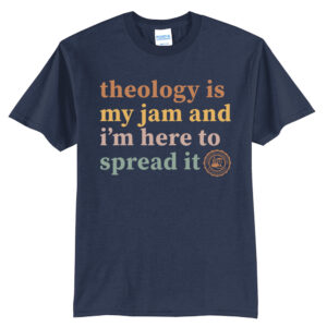 UD Theological Seminary Unisex Short Sleeve Tee-navy