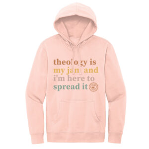 UD Theological Seminary Rah-Rah District Unisex V.I.T. Fleece Hoodie-Rosewater Pink