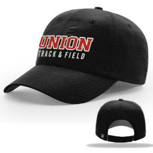 Union MS Track Field Richardson Unstructured R-Active Lite Adjustable Cap-Black